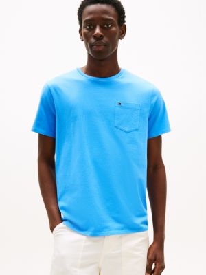 Everyday Pocket T-Shirt, Blue Spell