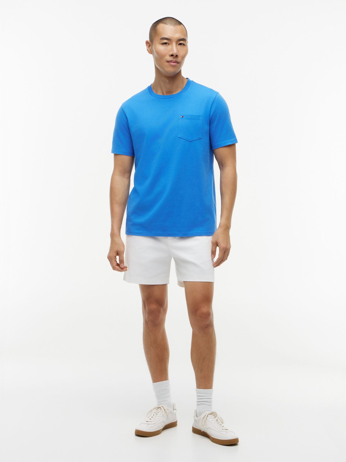Everyday Pocket T-Shirt — Blooming Blue