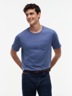 Everyday Pocket T-Shirt — Faded Indigo 1