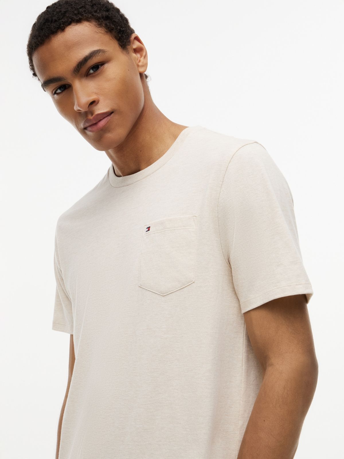 Everyday Pocket T-Shirt — Sugarcane Heather