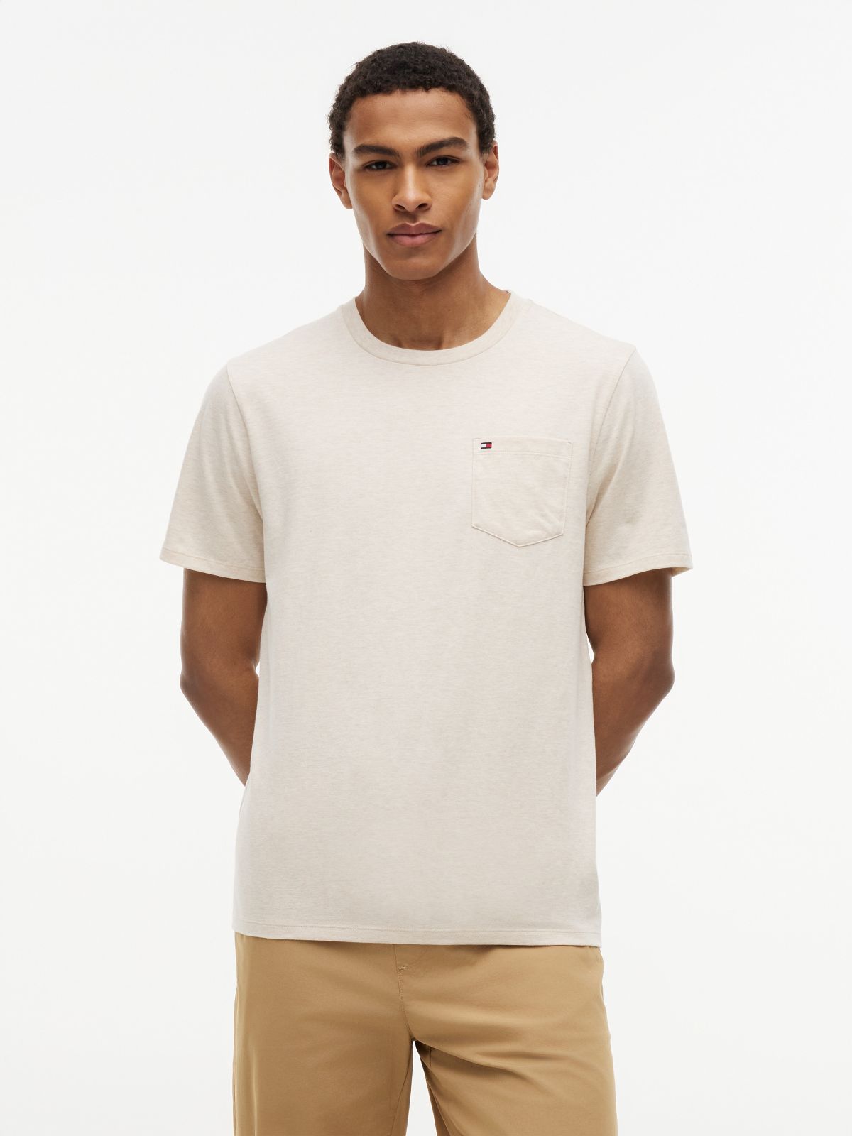 Everyday Pocket T-Shirt — Sugarcane Heather