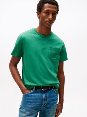 Everyday Pocket T-Shirt, Academia Green