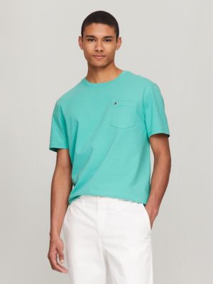 Everyday Pocket T-Shirt, Water Garden