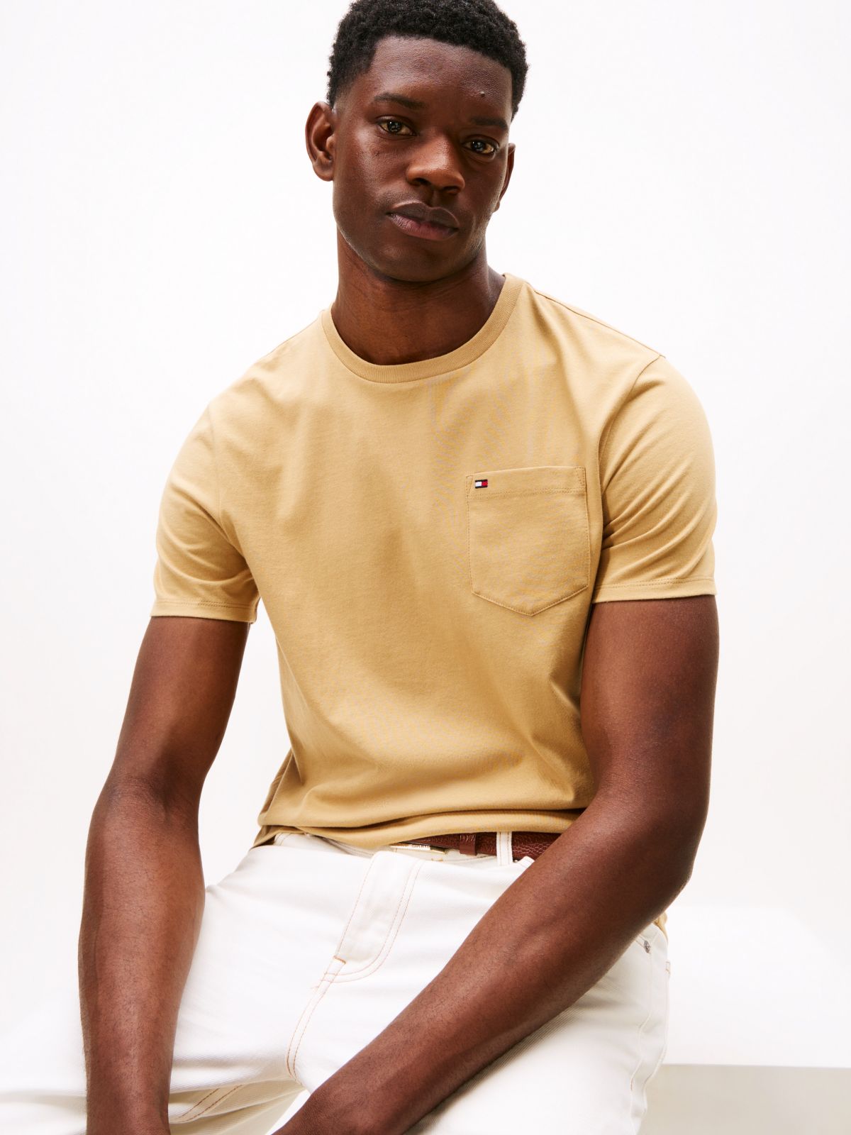 Everyday Pocket T-Shirt — Classic Khaki