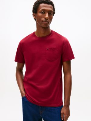 Everyday Pocket T-Shirt, Rouge