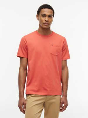 Everyday Pocket T-Shirt, Pulp Coral