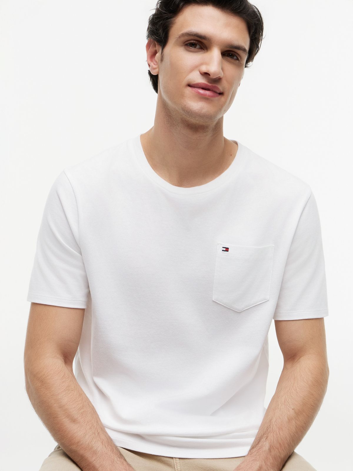 Everyday Pocket T-Shirt — Optic White