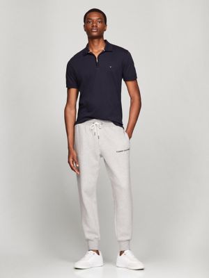 Interlock Regular Fit Zip Polo | Tommy Hilfiger
