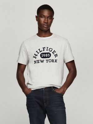 Varsity Monotype Logo T-Shirt, Grey Heather