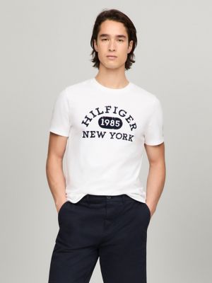 Varsity Monotype Logo T-Shirt, Optic White TH