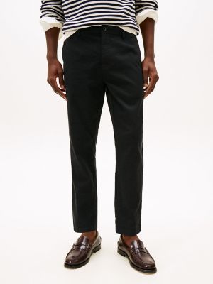 Brushed Knit Slim Trouser, Navy