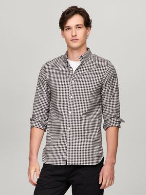 Regular Fit Gingham Poplin Shirt Tommy Hilfiger