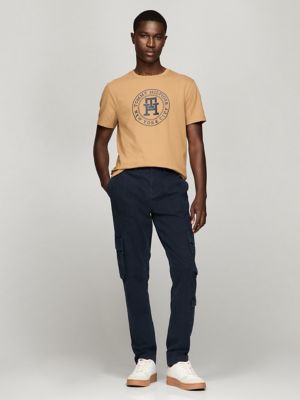 NYC Monogram Graphic T-Shirt, Pinecone Tan