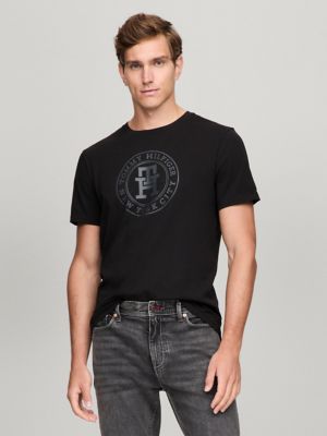NYC Monogram Graphic T-Shirt, Black