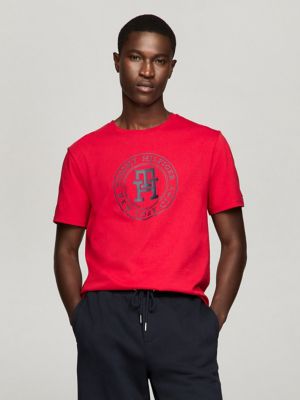NYC Monogram Graphic T-Shirt, Primary Red