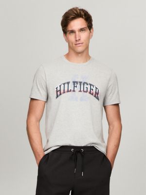 Hilfiger Graphic T-Shirt, Grey Heather