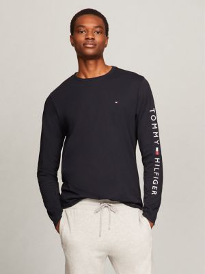 Long Sleeve Tommy Logo T Shirt