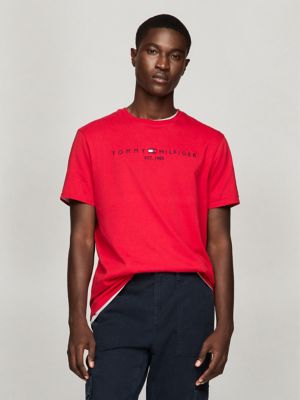 Embroidered Tommy Logo T Shirt Tommy Hilfiger
