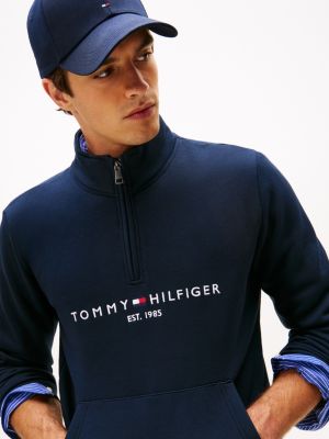 Embroidered Tommy Logo Quarter-Zip | Tommy Hilfiger