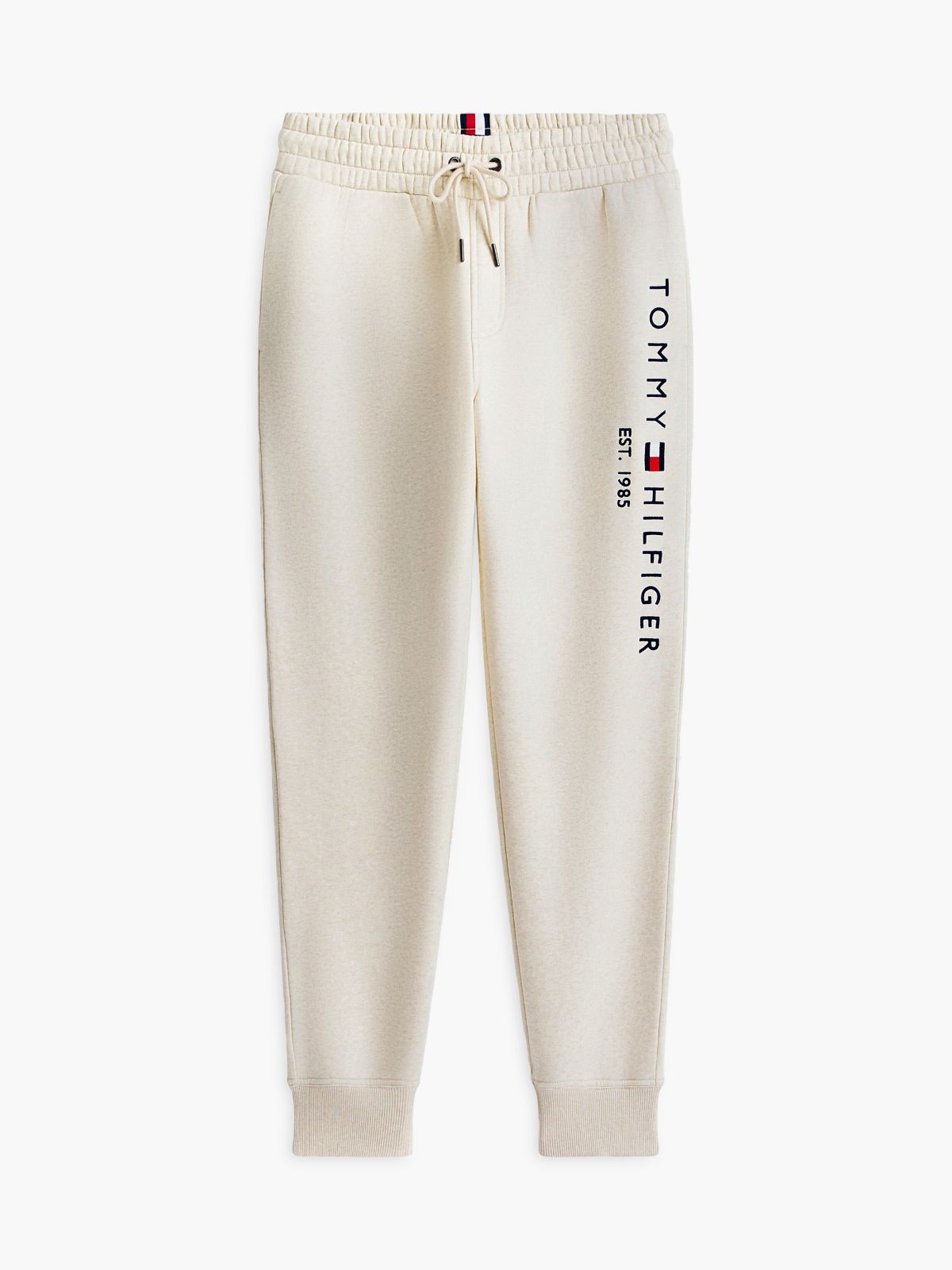 Tommy Logo Sweatpant — Beige