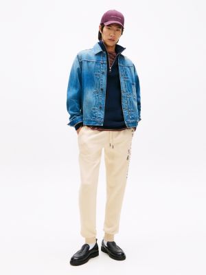 Tommy Logo Sweatpant, Beige