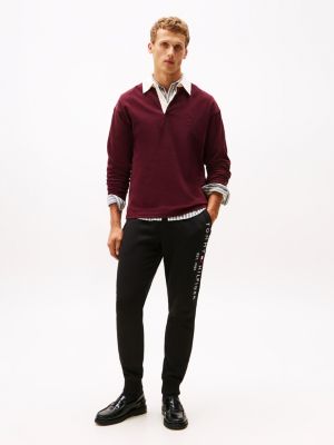 Tommy Logo Sweatpant, Black