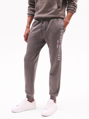 Tommy Logo Sweatpant, Shady Stone