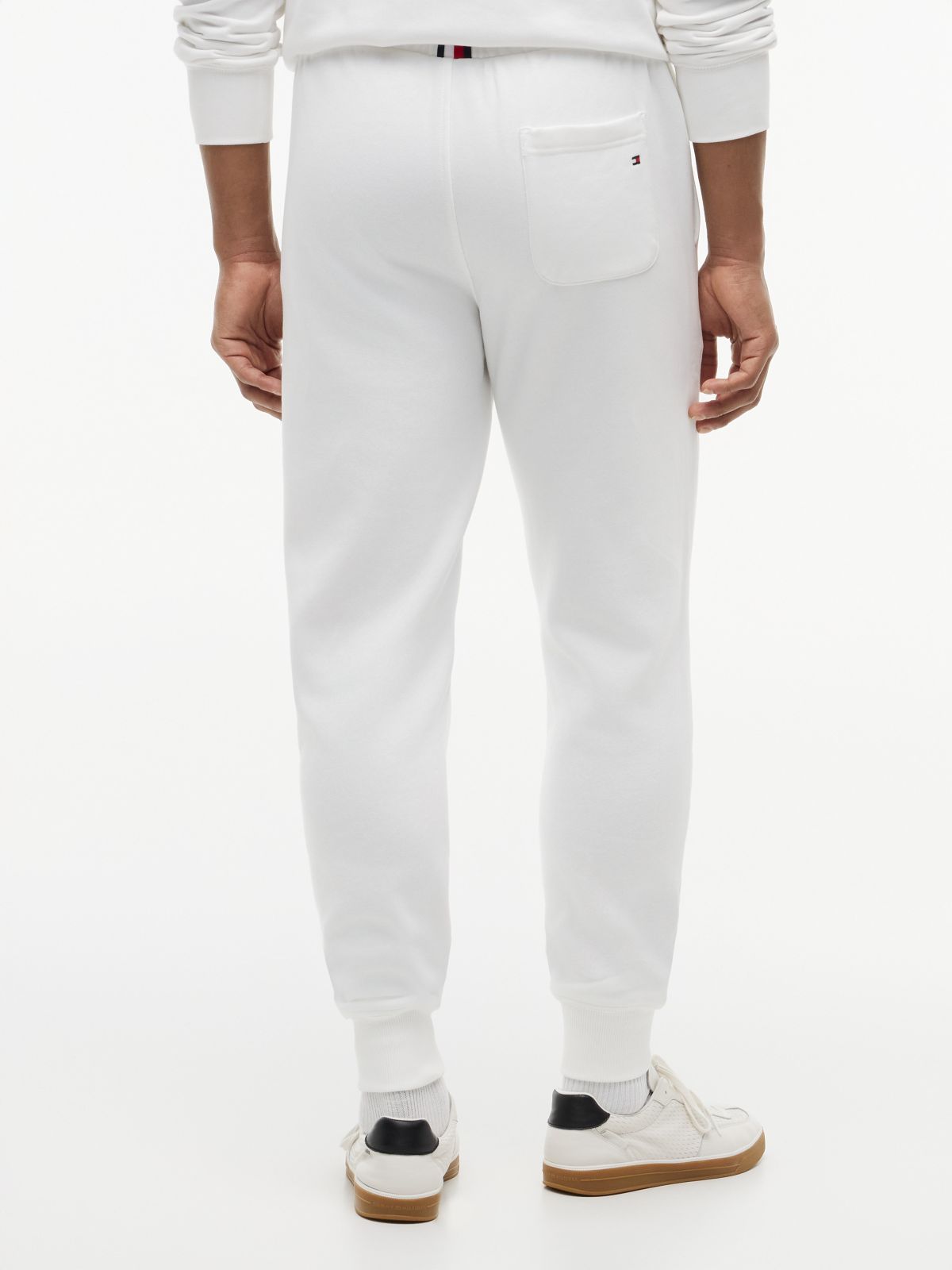 Tommy Logo Sweatpant — Fresh White