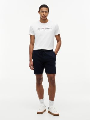 Tommy Hilfiger Men's Embroidered Tommy Logo Sweatshort - Navy Blue - S