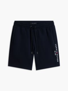 Embroidered Tommy Logo Sweatshort — Navy Blue 5
