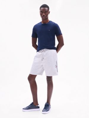Grey tommy hilfiger shorts clearance