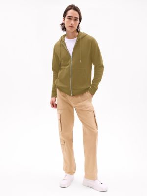 Zip Hoodie, Uniform Olive
