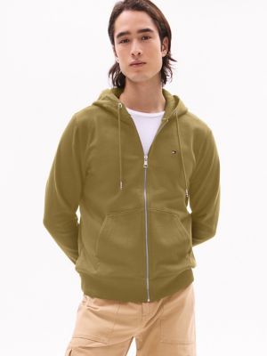 Zip Hoodie, Uniform Olive