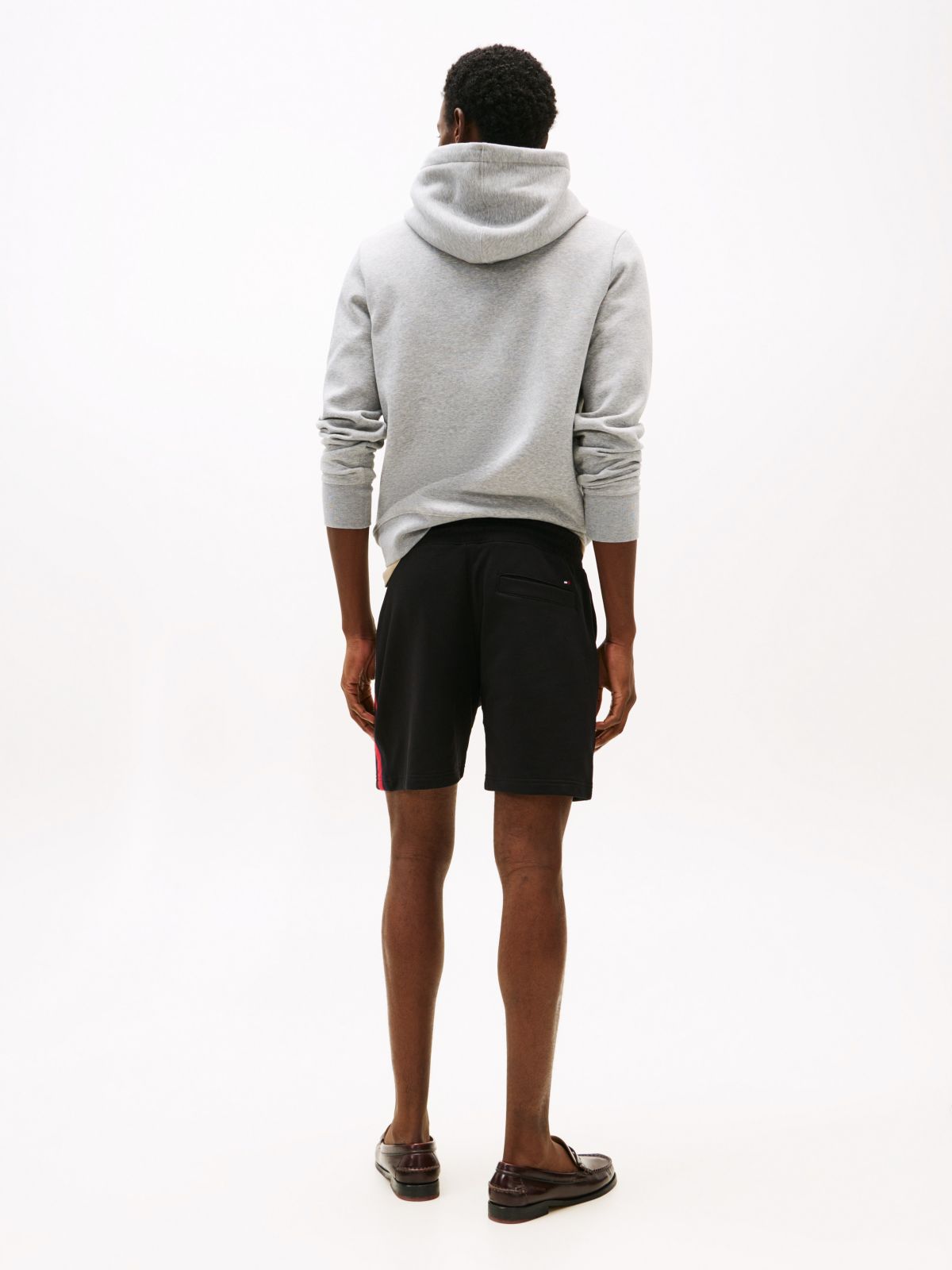 Flag Logo Sweatshort — Black