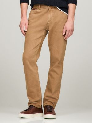 Garment-Dyed Straight Jean, Tannin