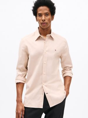 Regular Fit Stretch Poplin Shirt, Trench