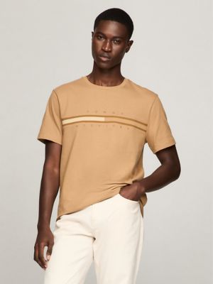 Tonal Flag Logo T-Shirt, Pinecone Tan