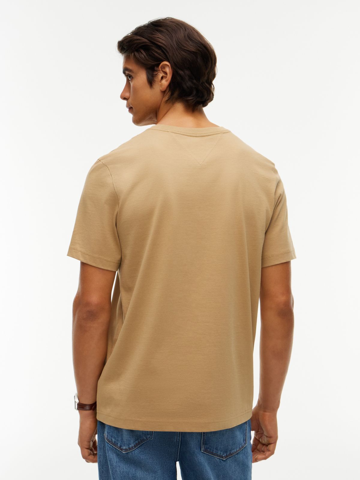 Tonal Flag Logo T-Shirt — Dark Dune