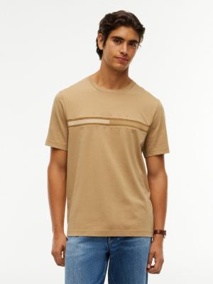 Tonal Flag Logo T-Shirt, Dark Dune