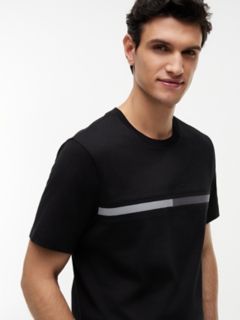 Tonal Flag Logo T-Shirt — Black 3