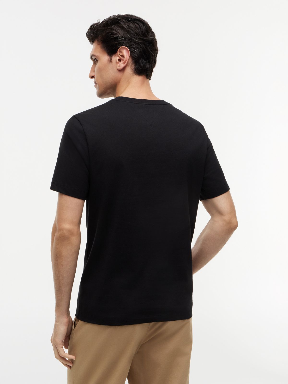 Tonal Flag Logo T-Shirt — Black