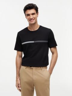 Tonal Flag Logo T-Shirt — Black 1