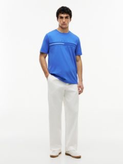 Tonal Flag Logo T-Shirt — Dazzling Blue 2