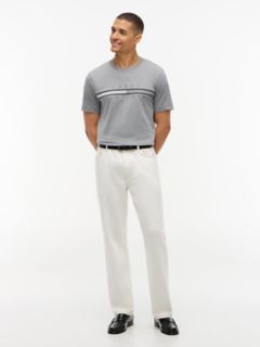 Tonal Flag Logo T-Shirt — Grey Heather 2