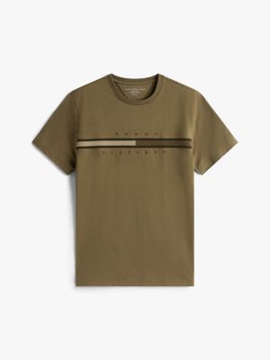 Женские футболки Tommy Hilfiger Tonal Flag Logo T-Shirt — фото 5