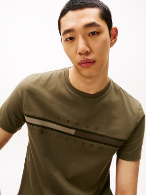 Женские футболки Tommy Hilfiger Tonal Flag Logo T-Shirt — фото 3