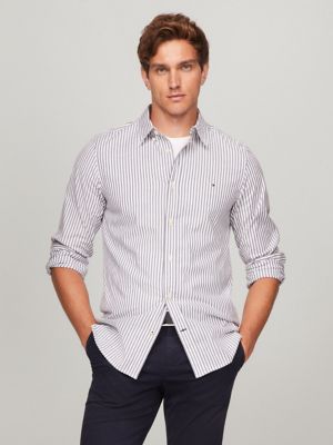 Tommy hilfiger slim fit stretch shirt sales