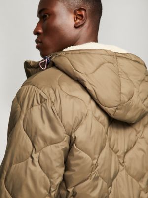 Sherpa Lined Puffer Jacket