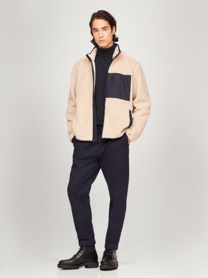 Sherpa Fleece Zip Jacket | Tommy Hilfiger Sherpa Fleece Zip Jacket | Tommy Hilfiger