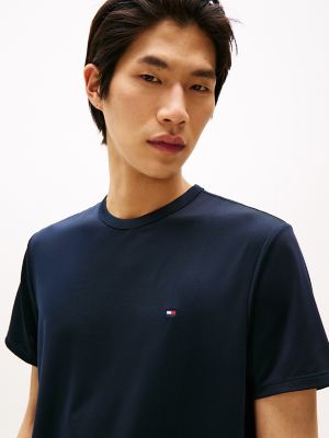 Solid Tech T-Shirt, Navy